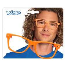 Brillen: Partybril neon Oranje
